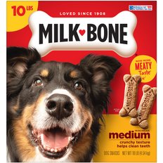 Milk Bone - Dog Snacks - Medium - Net Wt. 10 lb (4.54kg)