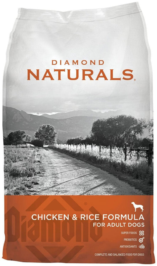 DIAMOND NATURALS DOG CHICKEN & RICE 40# 26/16