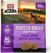 Acana Freeze-Dried Patties for Dogs - Duck Recipe Net Wt. 14 Oz (397 g)