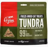 Orijen Freeze-Dried Cat Treats - Tundra Net Wt. 1.25 Oz. (35 g)